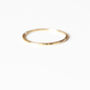 Hammered Gold Filled Stacking Ring, thumbnail 1 of 7