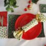 Cream Holly Reusable Pullable Christmas Crackers, thumbnail 7 of 8