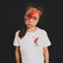 'We Could Be Heroes' Bowie Inspired Kids T Shirt, thumbnail 4 of 4
