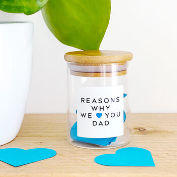 Reasons Why I/We Love You Dad Jar, 5 of 10