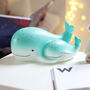 Mother And Baby Whale Lamp, thumbnail 2 of 2