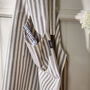 Grey Striped Cotton Apron, thumbnail 3 of 5