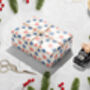 Luxury Matisse Inspired Christmas Wrapping Paper – Snowflake, thumbnail 2 of 3
