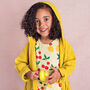Yellow Muslin Children's Beach Robe, thumbnail 1 of 10