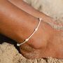 Giada Rahayu Shell Beaded Surf Anklet, thumbnail 2 of 6