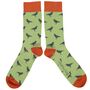 Men's Organic Cotton Animal Socks, thumbnail 10 of 12