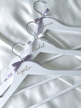 Personalised Bridal Hangers, 2 of 3