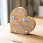 Personalised Oak Heart Under The Sea Christening Baptism Gift, thumbnail 4 of 4