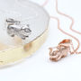 Personalised Silver Or Gold Plated Guinea Pig Necklace, thumbnail 2 of 6