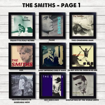 Original Smiths And Morrissey Framed Record Covers, 2 of 12