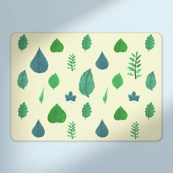 Melamine And Cork Leaf Placemats, 2 of 6