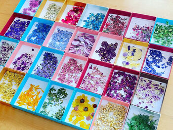 Heart Necklace With Flowers In Black Lacquer, 8 of 9