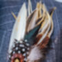 Country Style Feather Corsage Brooch Pins, thumbnail 12 of 12