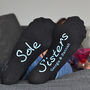 Sole Sister Personalised Women's Socks, thumbnail 2 of 3