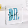 Personalised Doctor Graduation Desk Plaque Gift Sign, thumbnail 1 of 7