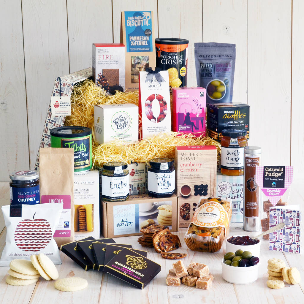 extravagance traditional hamper by the british hamper company