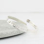 Sterling Silver Personalised Christening Bangle, thumbnail 5 of 8