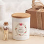 Personalised Christmas Candle Gift For Grandma, thumbnail 1 of 6