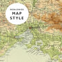 Set Of Personalised Vintage Map Coasters, thumbnail 7 of 7
