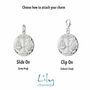 Sterling Silver Zodiac Star Sign Charm, thumbnail 4 of 7