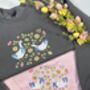 Spring Geese Embroidered Sweatshirt, thumbnail 7 of 7