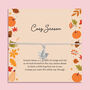 Cozy Season Autumnal Bracelet, thumbnail 1 of 6