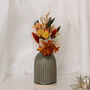 Happy Birthday Dried Flower Bunch Greetings Card, thumbnail 4 of 5
