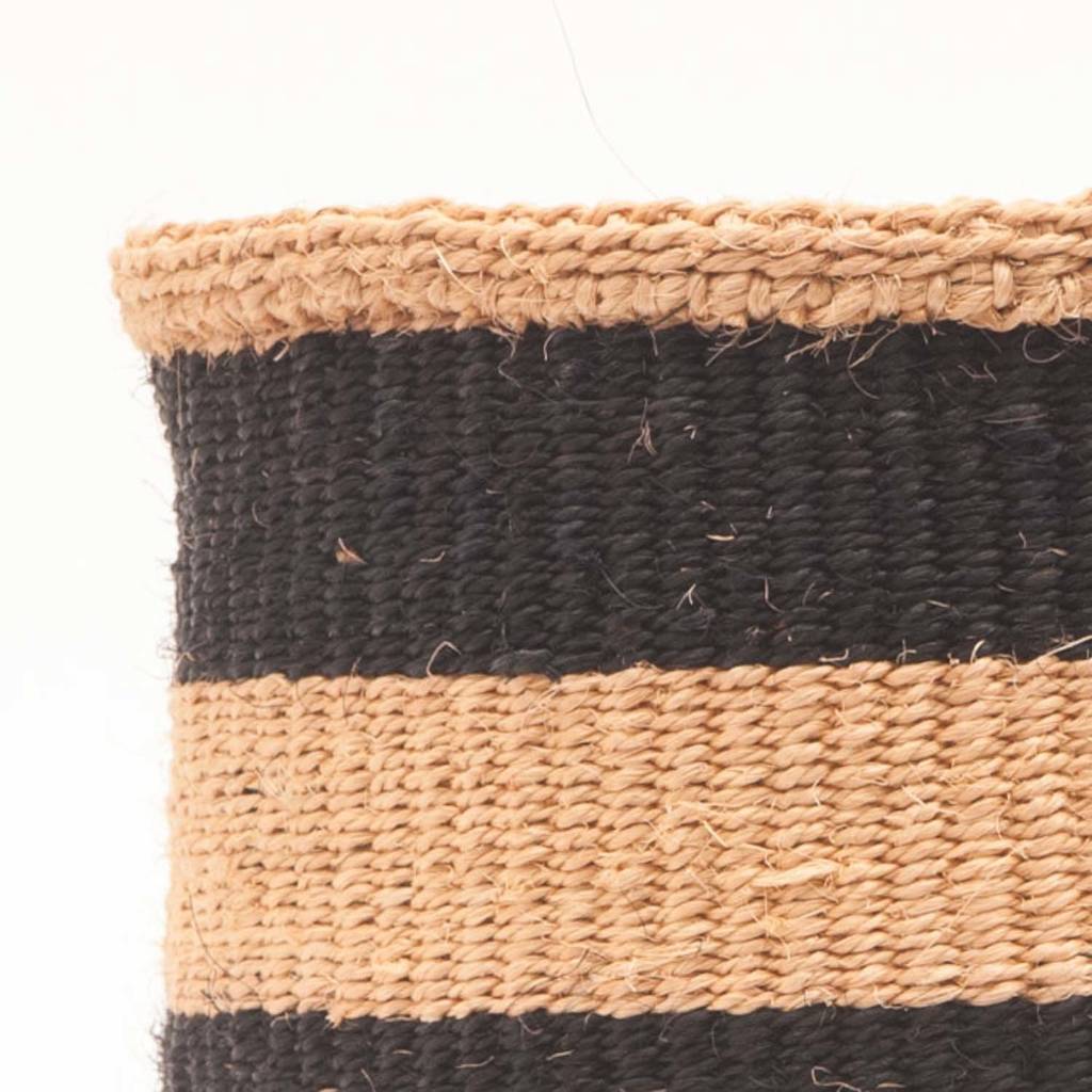 Charcoal Natural Storage Baskets By The Basket Room