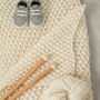 Louis Baby Blanket Knitting Kit, thumbnail 10 of 11