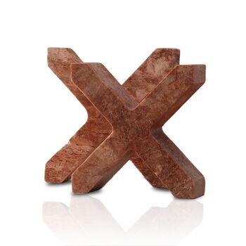 Hand Carved Marble Cross Sculpture, 3 of 3