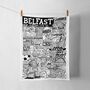 Belfast Landmarks Tea Towels, thumbnail 1 of 2