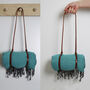 Genuine Leather Yoga Mat And Towel Carrier, thumbnail 4 of 8