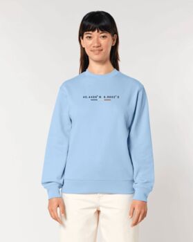 Custom Coordinates, Organic Cotton, Unisex Sweatshirt, 12 of 12