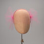 Bunched Veil In Pink 'Filipa', thumbnail 4 of 8