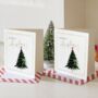 Christmas Tree With Gold Foil Cards, thumbnail 2 of 4