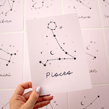 Personal Star Sign Print, 8 of 12
