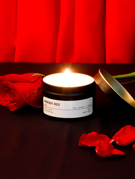 Valentine Day Candle | Rose + White Musk + Saffron, 2 of 5