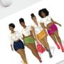 Black Women 90s Runway Style Art Print, thumbnail 2 of 2