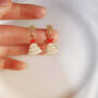 Christmas Tree Earrings, thumbnail 1 of 3