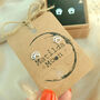 Sterling Silver 925 Dog Paw Ear Stud Earrings, thumbnail 4 of 10