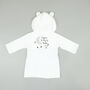 Personalised 'Dream Big' Baby Dressing Gown, thumbnail 2 of 2