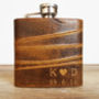 Personalised Couples Hip Flask, thumbnail 1 of 5