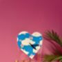 Cloud Heart Shaped Table Decorative Clock Silent Movement, thumbnail 5 of 7