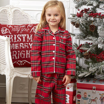 Mum And Child Personalised Tartan Pj's *Special Offer*, 5 of 8