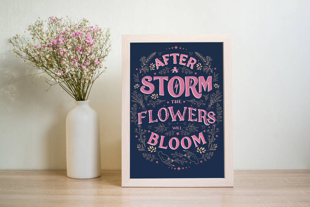 After The Storm When The Flowers Bloom