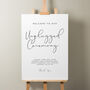 Delicate Wedding Sweet Station Sign 'Olivia', thumbnail 3 of 9
