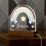 Personalised Rainbow Sunshine Night Light For Children, thumbnail 7 of 7