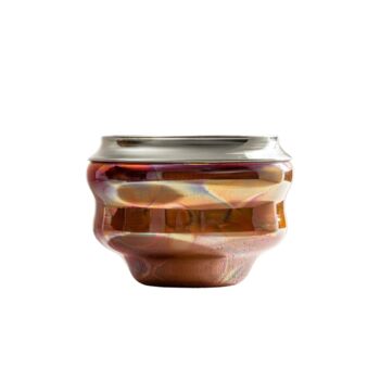 Handmade Rainbow Patina Copper Cup – 350ml, 2 of 6