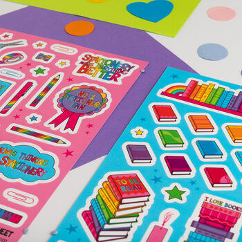 Fun And Colourful Sticker Sheet Set, 6 of 11
