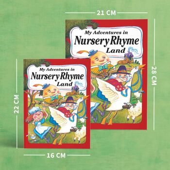 Adventures In Nursery Rhyme Land Personalised Book, 4 of 8